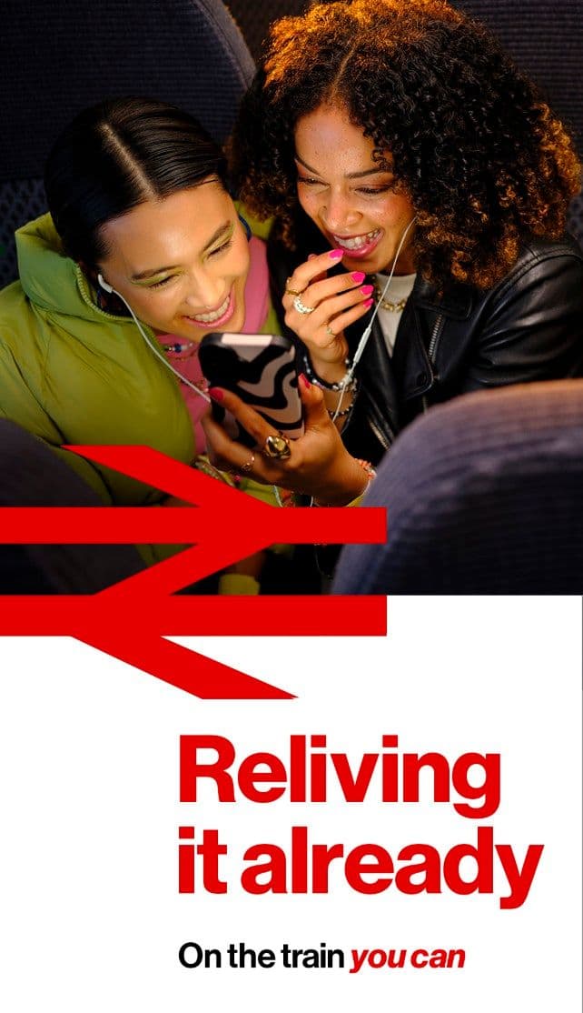 On the train you can