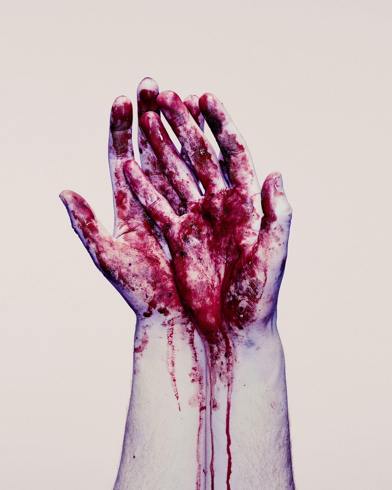 bloody hands
