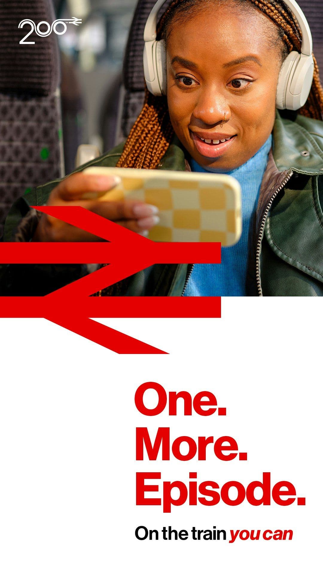 On the train you can